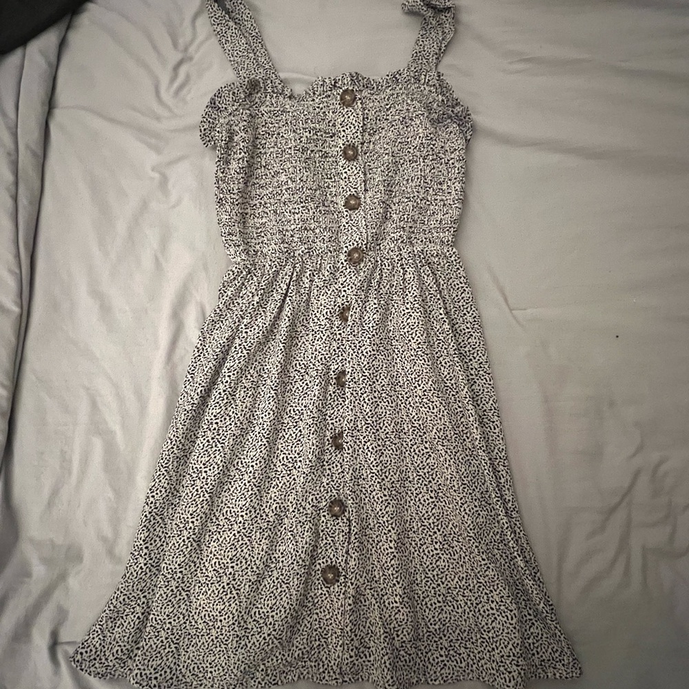 Floral Button-Down Dress